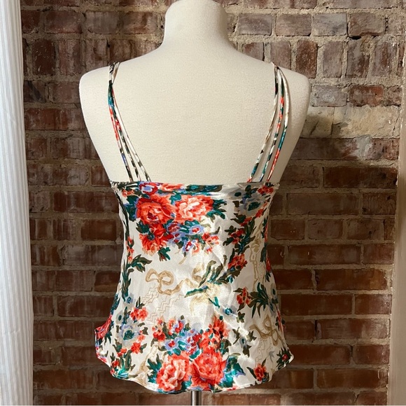 Vintage Victoria's Secret Gold Label Floral Lace Cami/Top/Lingerie -Size S -NW04 - Picture 4 of 8